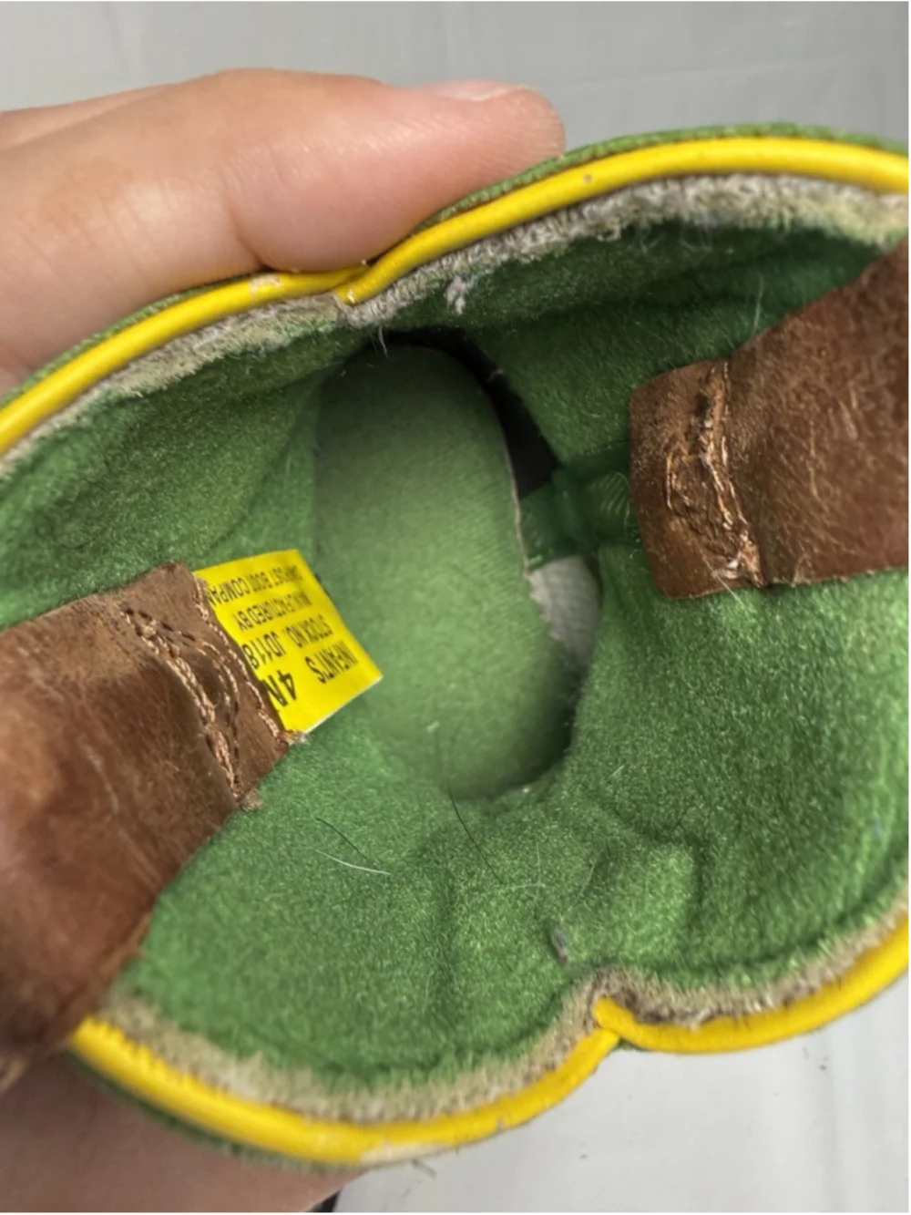 Toddler John Deere Boots Size 4 excellent condidtion